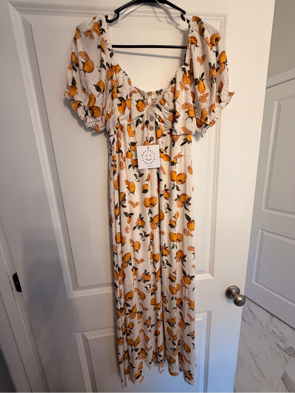 Baltic Born Lemon Print Dress